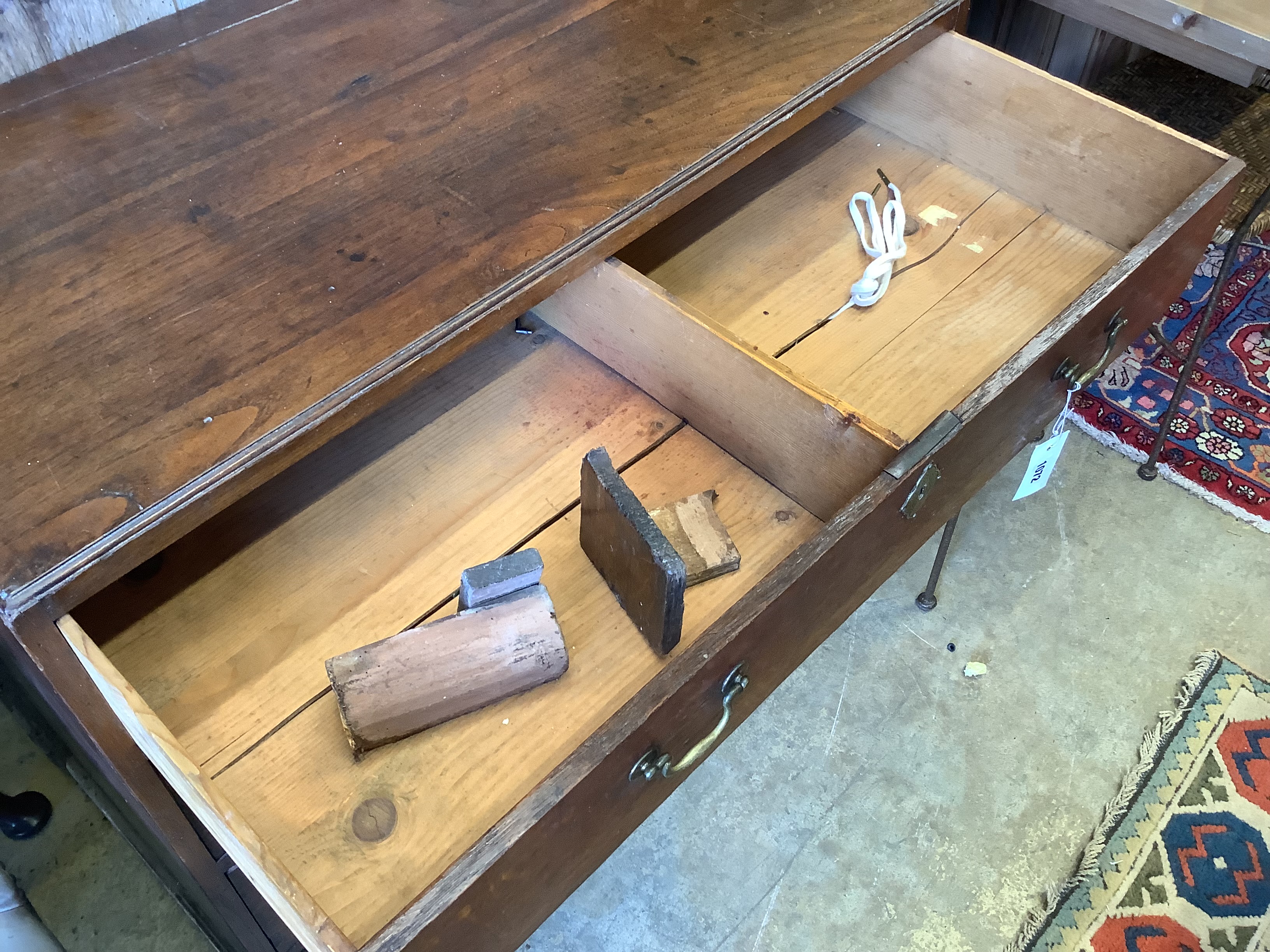 An oak chest